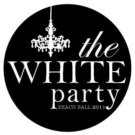 White Party Logo - LogoDix