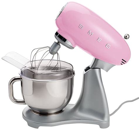 Amazon.com: Smeg SMF01PKUS Stand Mixer, Pink: Kitchen & Dining | Mixer, Stand mixer, Smeg