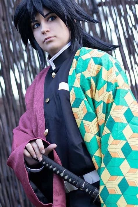 Tomioka Giyuu From Kimetsu no Yaiba in 2021 | Cosplay, Men fashion ...