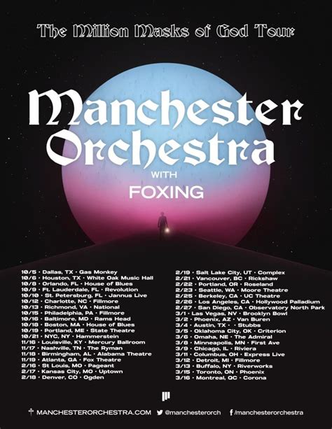 Manchester Orchestra Announce 2021-2022 North American Tour