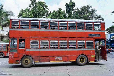 double-decker bus | Mumbai bids farewell to iconic diesel-run double-decker bus after 86 years ...