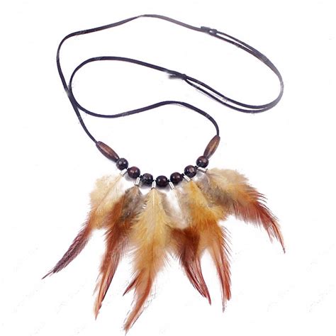 KissPat handmade BOHO Chic Adjustable Pure Wild Feather Ne… | Flickr