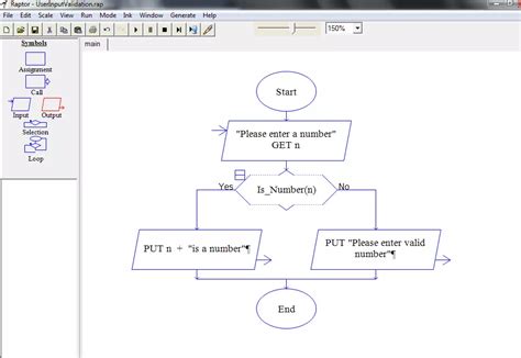 User input validation in Raptor flowchart - TestingDocs.com