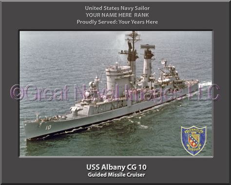 USS Albany CG 10 : Personalized Navy Ship Photo ⋆ Personalized US Navy ...