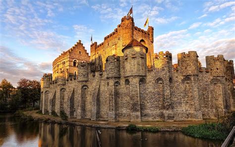 Hidden and little known places: Gravensteen castle, Ghent, Belgium