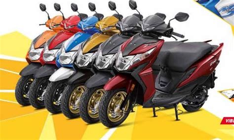 Honda Dio Colors Available | Reviewmotors.co