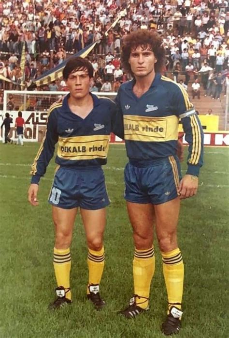 Gustavo Torres y Óscar Ruggeri, Boca Juniors,1983 | Boca juniors, Club ...