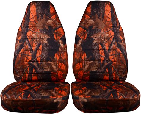 Camouflage Car Seat Covers (Front, Semi-custom) Tree/Digital/Army+ 16 Camo Print | eBay