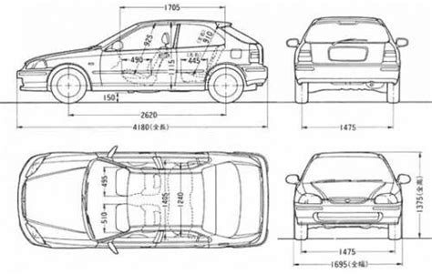 Honda Civic Dimensions