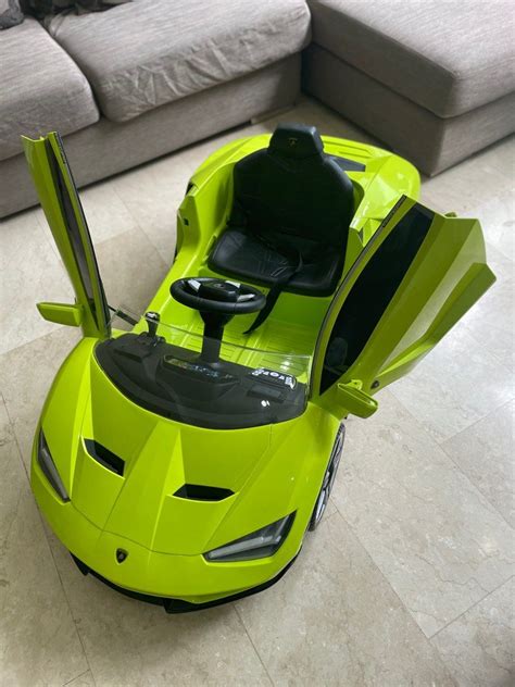 Kids Lamborghini electric car, Hobbies & Toys, Toys & Games on Carousell