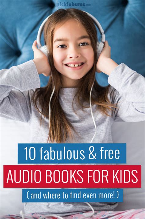 10 Fabulous Free Audiobooks for Kids. - Picklebums