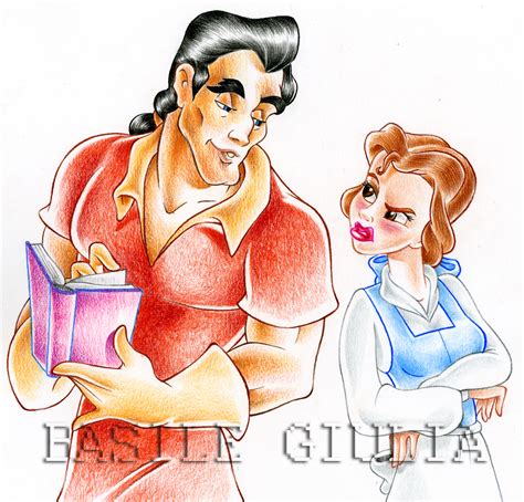 .:Belle vs Gaston:. by ag4pe on DeviantArt