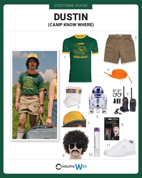 Dress Like Dustin (Camp Know Where) | Stranger things halloween costume, Stranger things ...