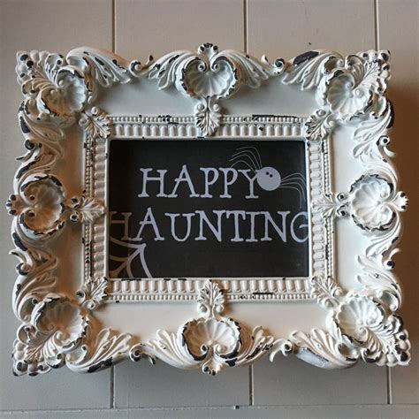 Halloween Decor Halloween Sign Halloween Art Happy - Etsy