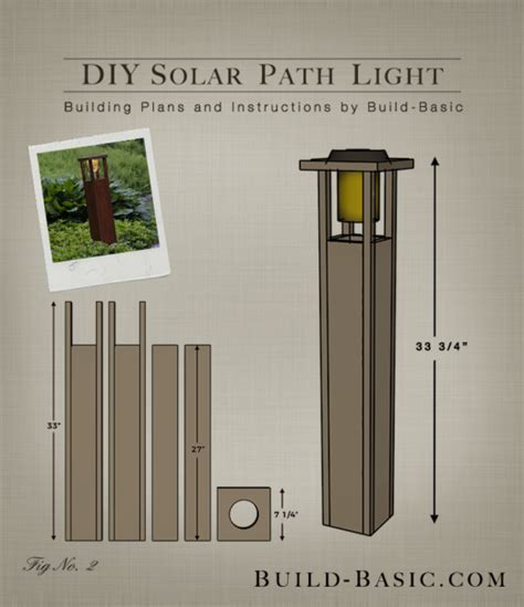 Build a DIY Solar Path Light - Build Basic | Lampe holz design, Lampen ...