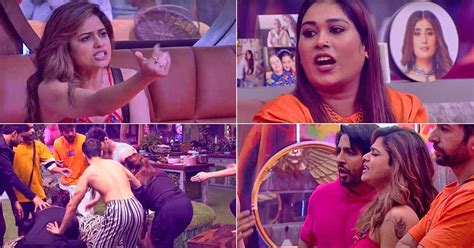 Bigg Boss 15 House Turns Into A WWE Ring, Shocked Netizens Ask To Evict ...