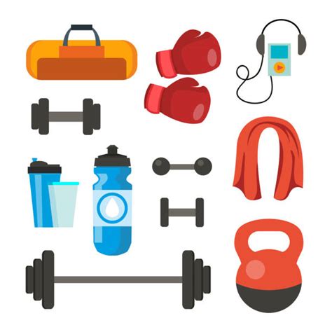 Exercise Equipment Illustrations, Royalty-Free Vector Graphics & Clip Art - iStock