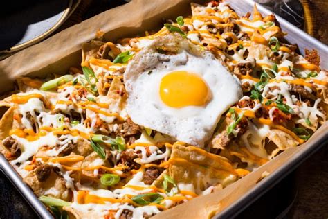 Eat This Now: Korean Nachos with an Egg on Top from the New Nacho Restaurant - Avenue Calgary