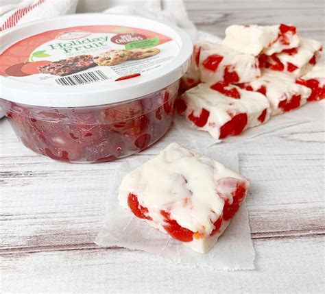 Cherry Nougat Candy Recipe with Paradise Candied Cherry