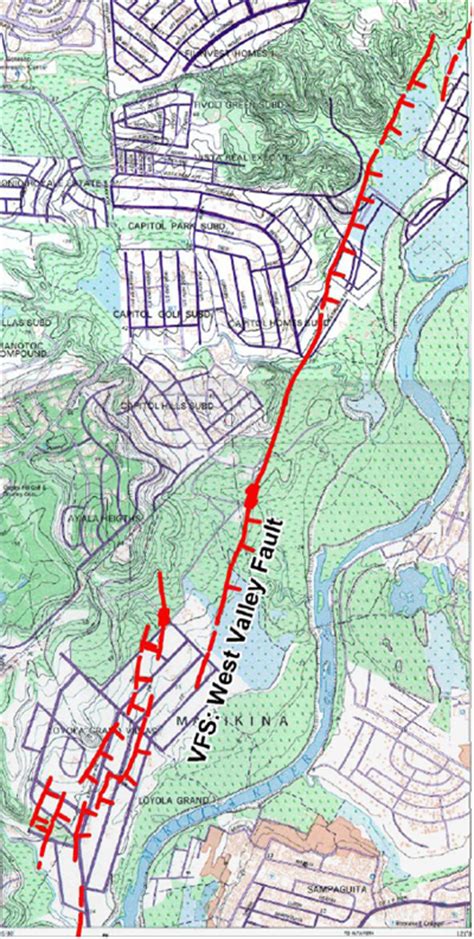 MiscellaneousLLY: Marikina Fault Line Map