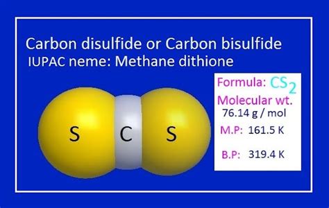 What is carbon disulfide?. Carbon disulfide is also known as… | by ...