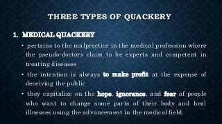 Examples Of Medical Device Nutrition Quackery - Nutrition Pics