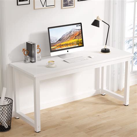 Tribesigns 63" Large Computer Desk, Modern Simple Style Study Writing Desk - Walmart.com ...