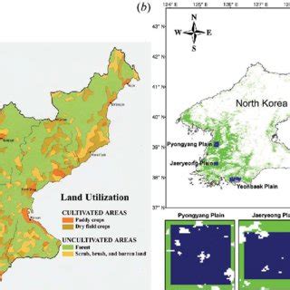 Climate of North Korea. (a) Distribution of climate zones in terms of... | Download Scientific ...