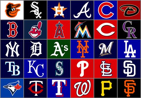 Major League Baseball team logos by Chenglor55 on DeviantArt