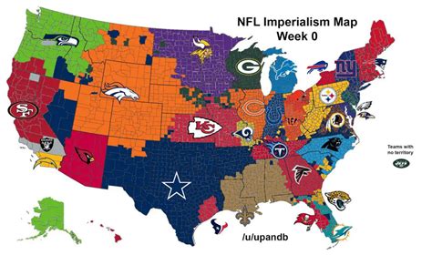 College Football Imperialism Maps - Vivid Maps