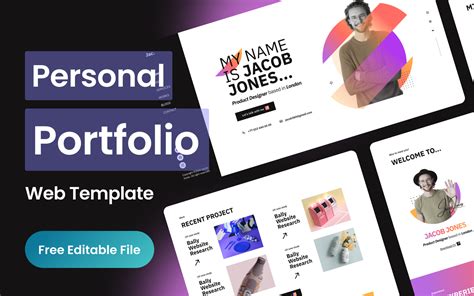 Personal Portfolio Web Template | Figma Community