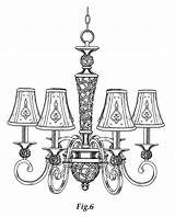 Chandelier Drawing At GetDrawings  Free Download sketch template