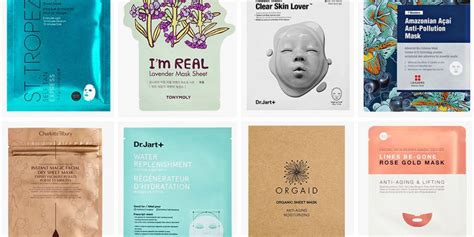 15 Best Sheet Masks for Your Face in 2018 - Firming & Hydrating Sheet Masks