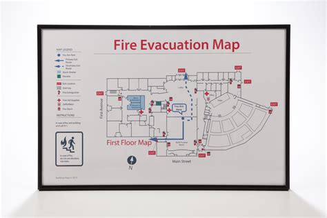 Pin on Evacuation Map | Sign system, Signage system, Monument signs