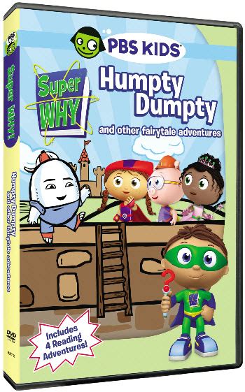 Super Why Humpty Dumpty - Review - A Mom's Take