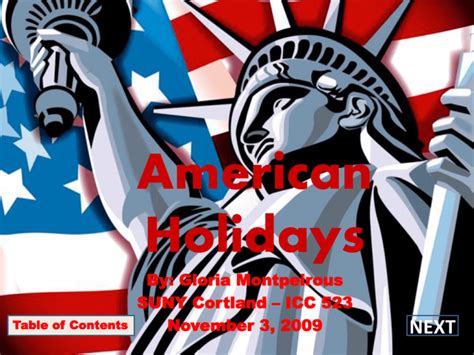 American Holidays