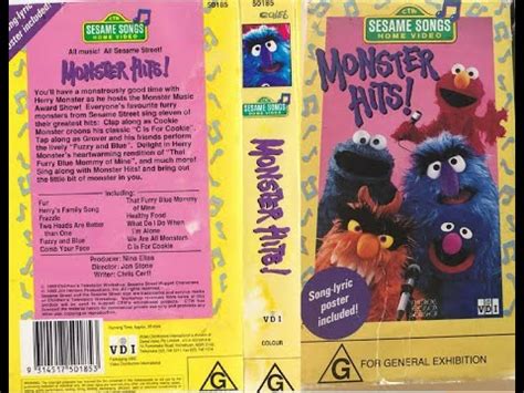 Sesame Street Monster Hits Vhs : Top Picked from our Experts