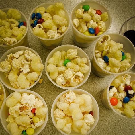 Popcorn and M&M's.....sweet and salty. Vbs Crafts, Crafts For Kids ...