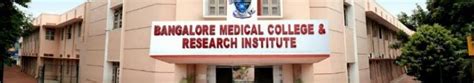 Bangalore Medical College and Research Institute Courses & Fees ...