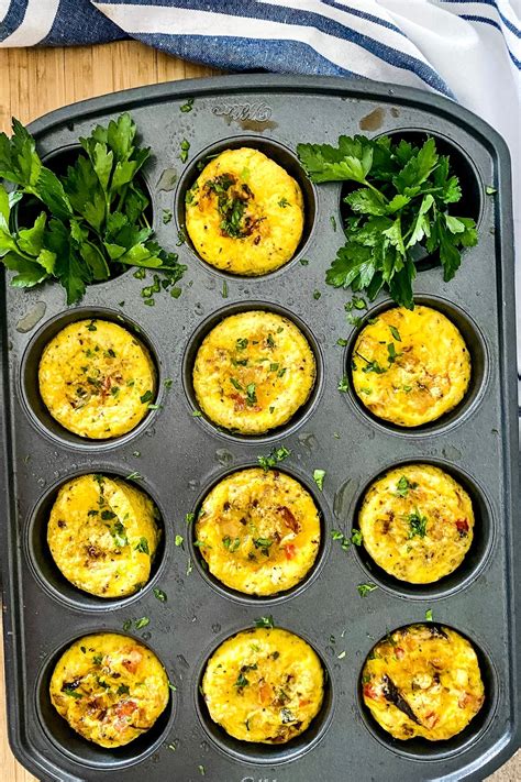 Muffin Tin Scrambled Eggs ~ Keto and Paleo