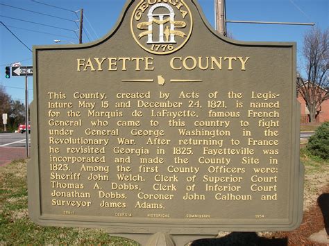 Fayette County | Fayette, Fayette county, Historical marker