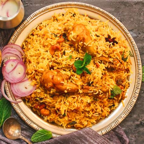 Chicken Biryani - YUMMYIES