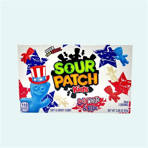 Sour Patch Kids Red, White & Blue – Candy Paradise