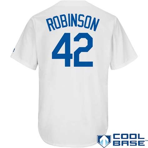 Jackie Robinson Brooklyn Dodgers Majestic Cool Base Cooperstown ...