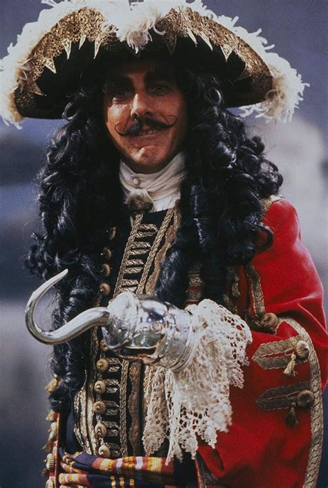 Dustin Hoffman as Captain James Hook (from the movie, ''Hook'' 1991) | James hook, Captain hook ...