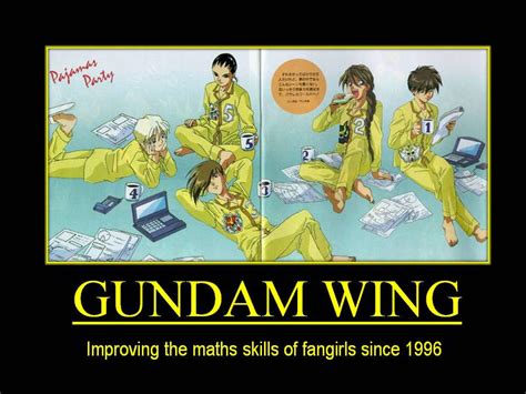 Gundam Wing Demotivational by ddraigcoch on DeviantArt