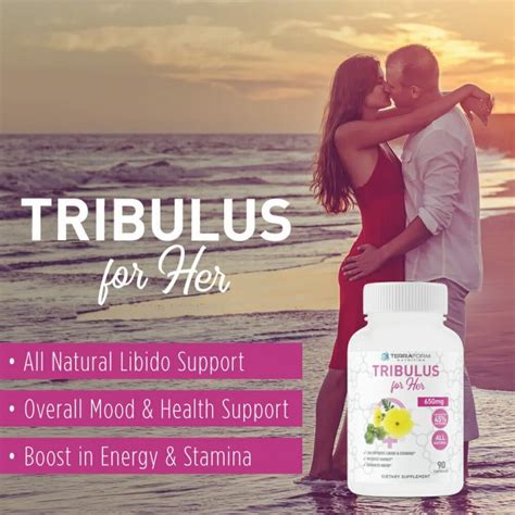 Tribulus Terrestris for Women - 650mg - 90 Capsules - TerraForm Nutrition