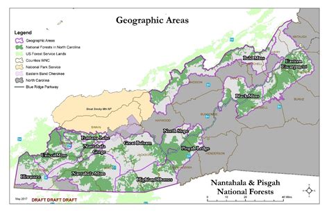 Pisgah National Forest Map - Vicky Jermaine