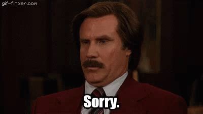 Sorry Anchorman GIF – Sorry Anchorman Will Ferrell – Upptäck och dela ...