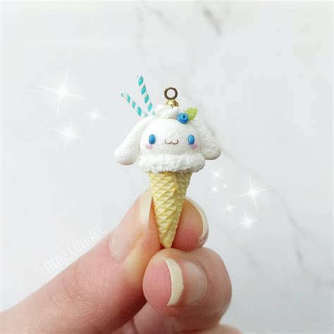 Rose Cove on Instagram: "🍦Cinnamoroll Ice Cream🍦 ~ Hi!!😄👋I made this tiny cinnamoroll ice cream ...